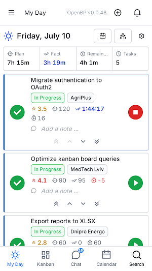 OpenBP Screenshot 2