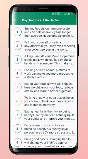The Best Psychology Facts For Life Hacks Screenshot 2