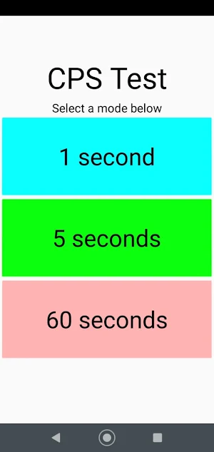 CPS Test - Click Speed Test Screenshot 2