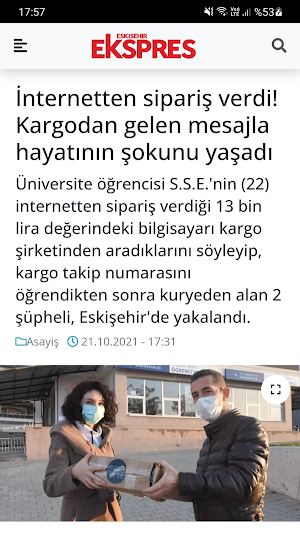 Eskişehir Ekspres Screenshot 1