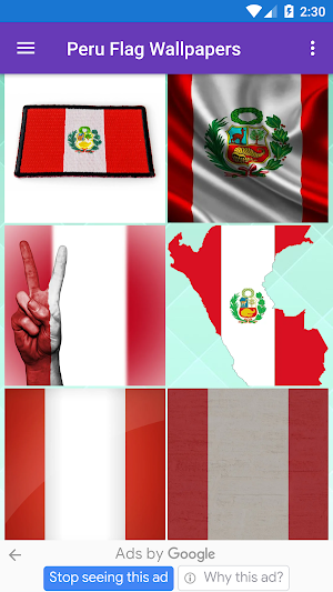 Peru Flag Wallpaper: Flags and Country Images Screenshot 0