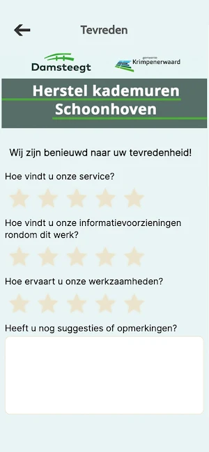 Herstel kademuren Schoonhoven Screenshot 3
