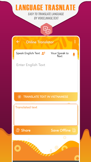 English to Vietnamese Translator & Dictionary Screenshot 2