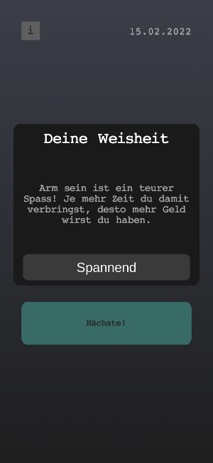 Wissenswerte Weisheiten Screenshot 1