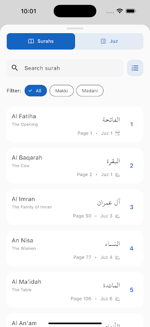 TrueQuran - Read Quran Offline Screenshot 1