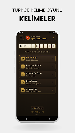 Kelimeler: Kelime Oyunu Screenshot 1