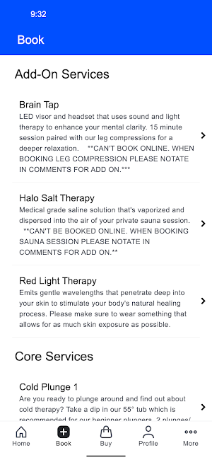 Fire and Ice Wellness Screenshot 1
