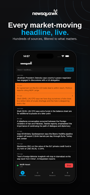 Newsquawk Screenshot 2