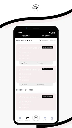 MC Coach App Screenshot 2