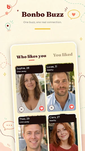 Bonbo: Swipe & Spark Screenshot 2