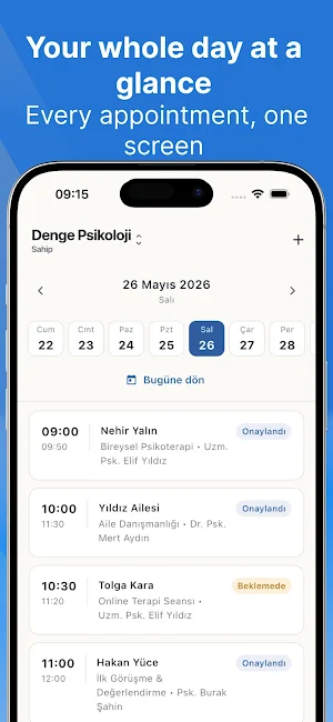 RandevuSis Business Screenshot 0