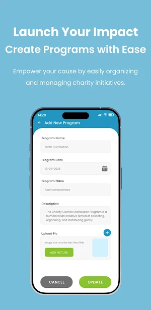 Ommi Charity Screenshot 0