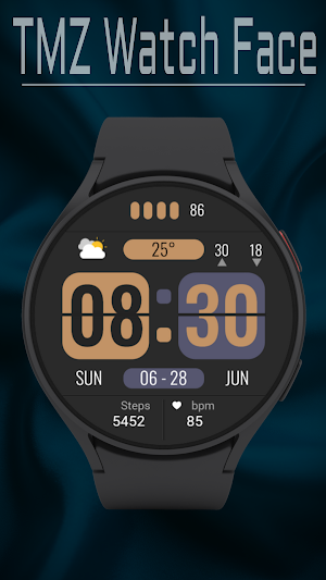 Flip Clock Watch Face Screenshot 0