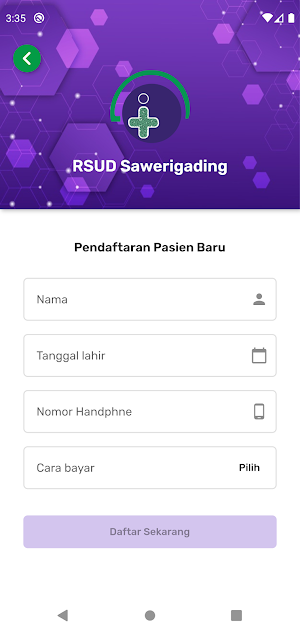 Antrian Online RSUD Sawerigading Screenshot 3