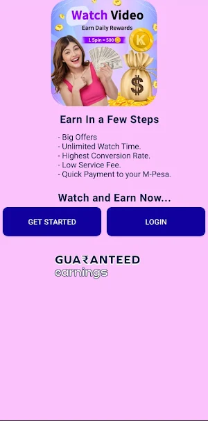 Watch Videos and Earn to Mpesa Screenshot 3
