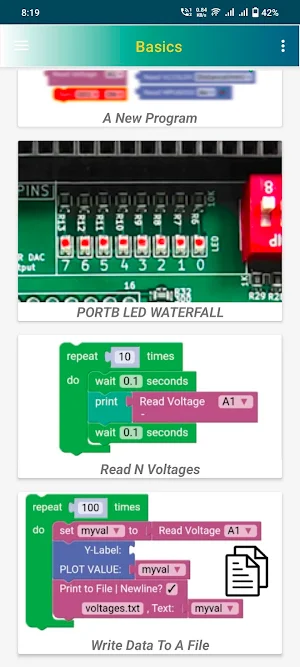 KuttyPy : Atmega32 Trainer Screenshot 3