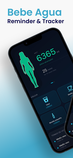 Waty: Agua tracker & reminder Screenshot 0