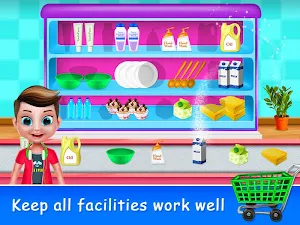 Supermarket Girl Games - Grocery Shopping Screenshot 1