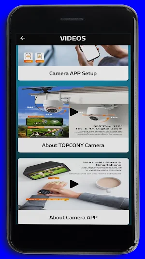 TOPCONY Camera Guide Screenshot 3