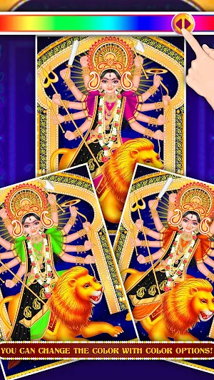 Goddess Durga Live Temple : Navratri Special Screenshot 3