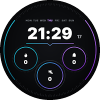 Aurora Flux Watch Face