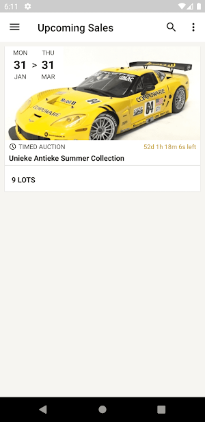 Antique Auctions Screenshot 0