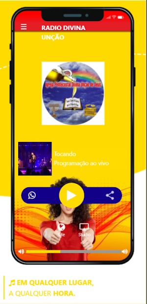 Rádio Divina Unção Screenshot 2