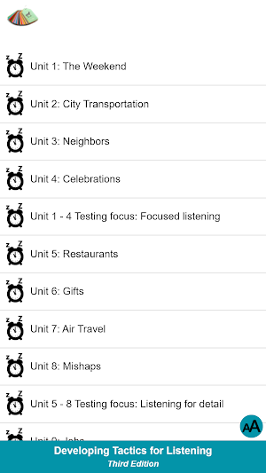 Developing Tactics for Listening, 3rd Edition Screenshot 0