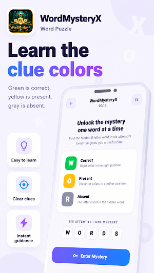 WordMysteryX: Word Puzzle Screenshot 2