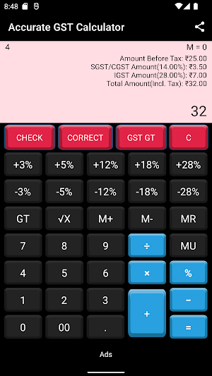 Accurate GST Calculator & More Screenshot 0