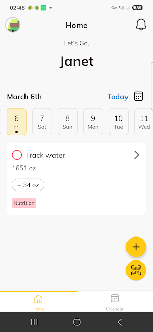 ARH Fitness App Screenshot 1