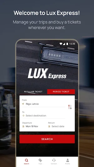 Lux Express Screenshot 1