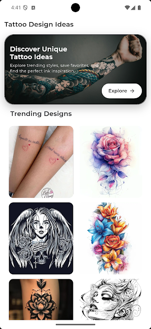 Tattoo Designs Ideas Screenshot 0