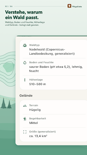 Pilzgebiete – Pilze finden Screenshot 1