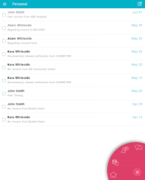 ChARM EHR Scheduler Screenshot 3