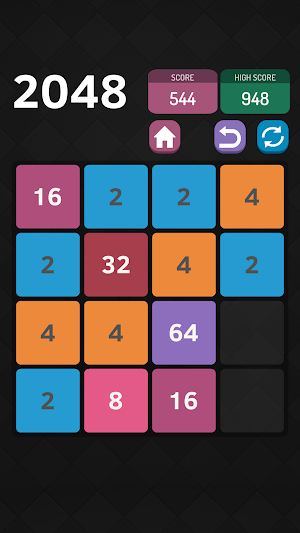 2048 number puzzle games Screenshot 1