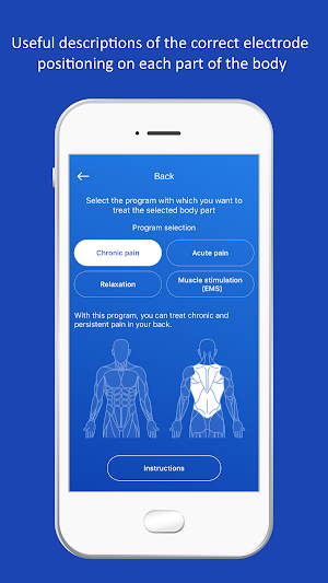 beurer PainAway Screenshot 2