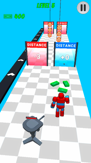 Iron Hero: Gun n Run Adventure Screenshot 1