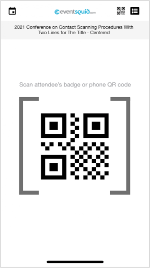 Eventsquid Contact Scan Screenshot 0