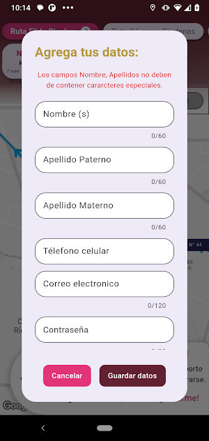 StopBus Mexicali Screenshot 1
