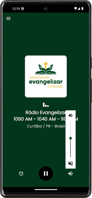 Rádio Evangelizar AMFM Curi/PR Screenshot 3