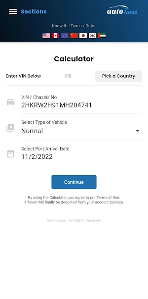 AutoTaxes Screenshot 1