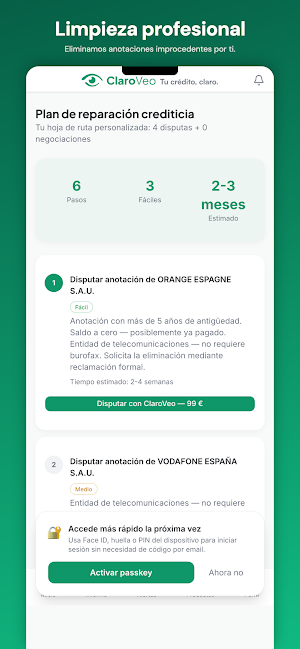 ClaroVeo Screenshot 2