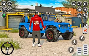 Offroad SUV Driving Jeep Game Screenshot 0