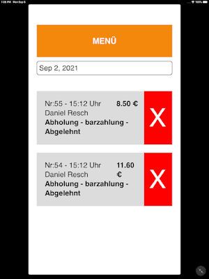 AppJHDesign - Verwaltung Screenshot 3
