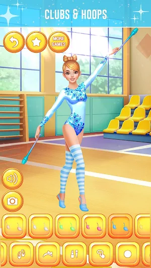 ★ Gymnastics Games for Girls - Dress Up ★ Screenshot 3