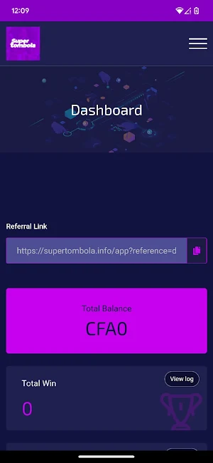 Super Tombola Screenshot 1