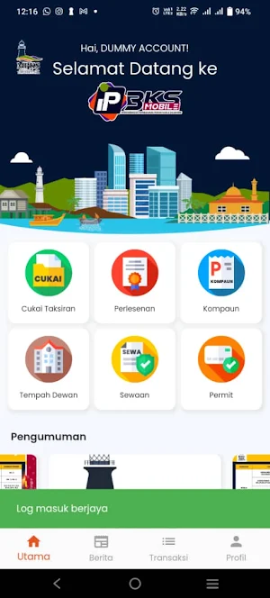 iP3KS Mobile Screenshot 1