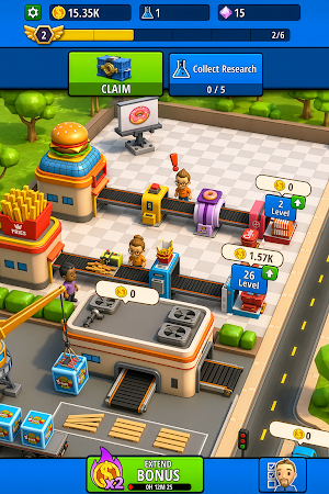 Junk Food Factory - Idle Screenshot 1