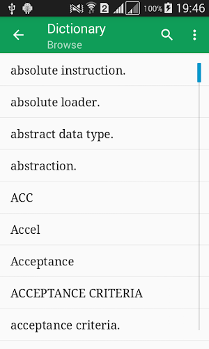 Computer Science Dictionary Screenshot 0